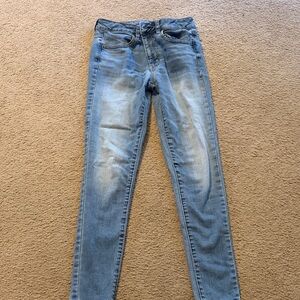 American Eagle Outfitters Light Blue Skinny Jeans